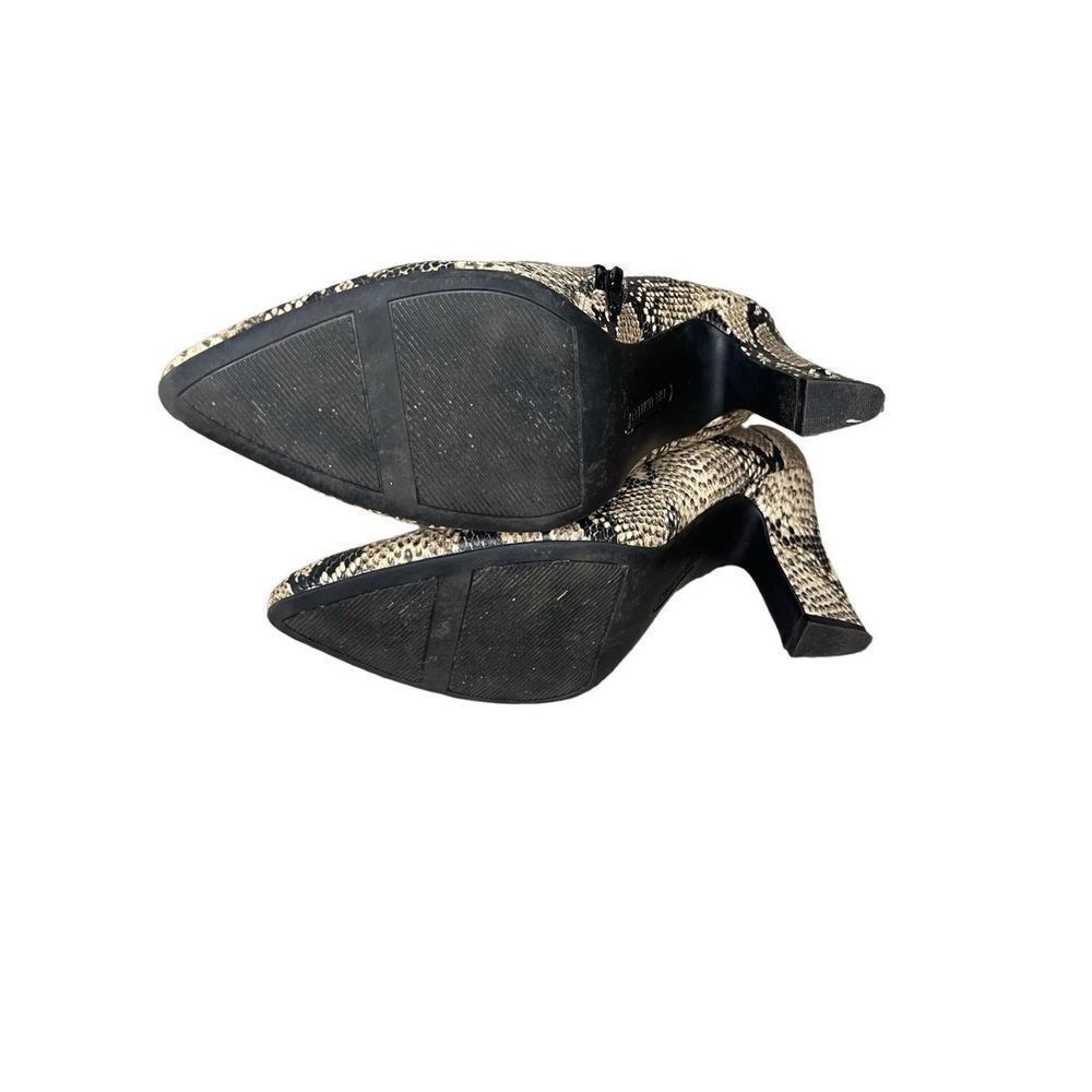Snake Print Booties - Picture 4 of 4